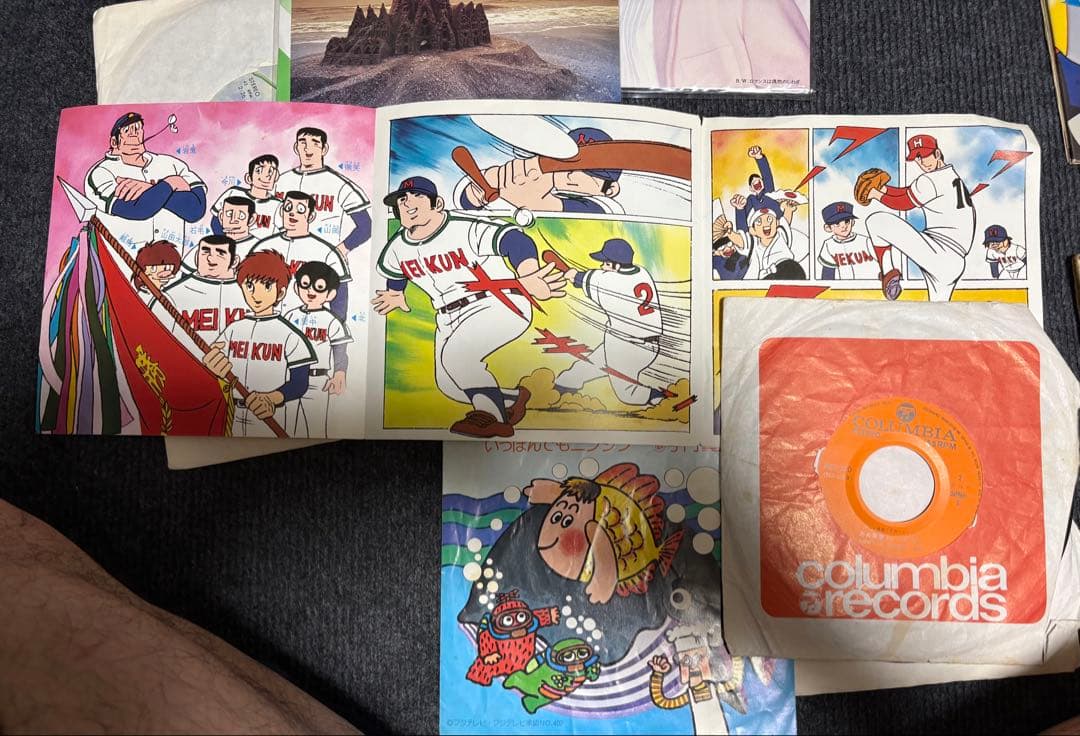 レコード10枚とケースのみが１点の合計１１点