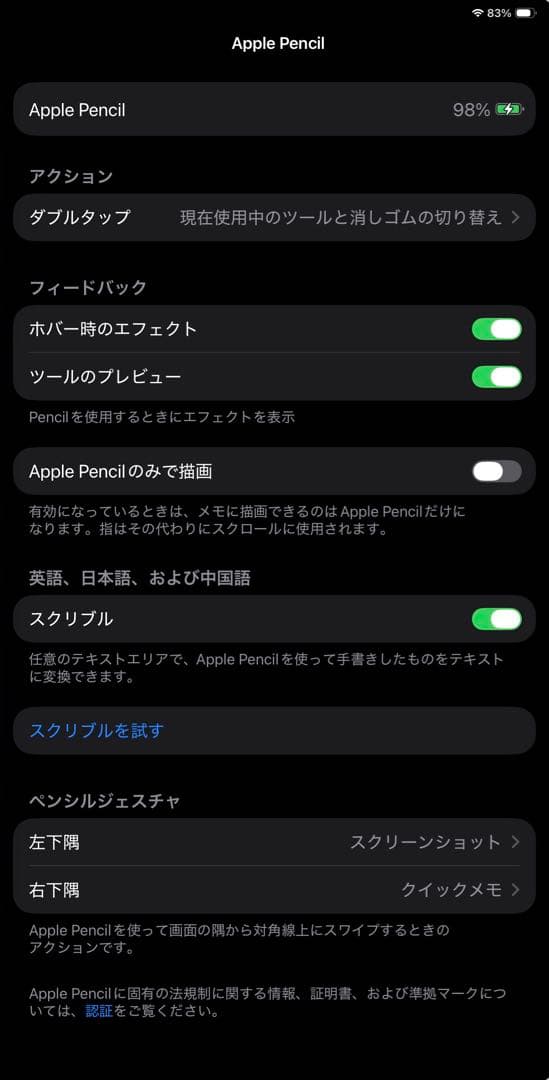 iPad Pro 12.9 第6世代128GB Apple Pencil付き