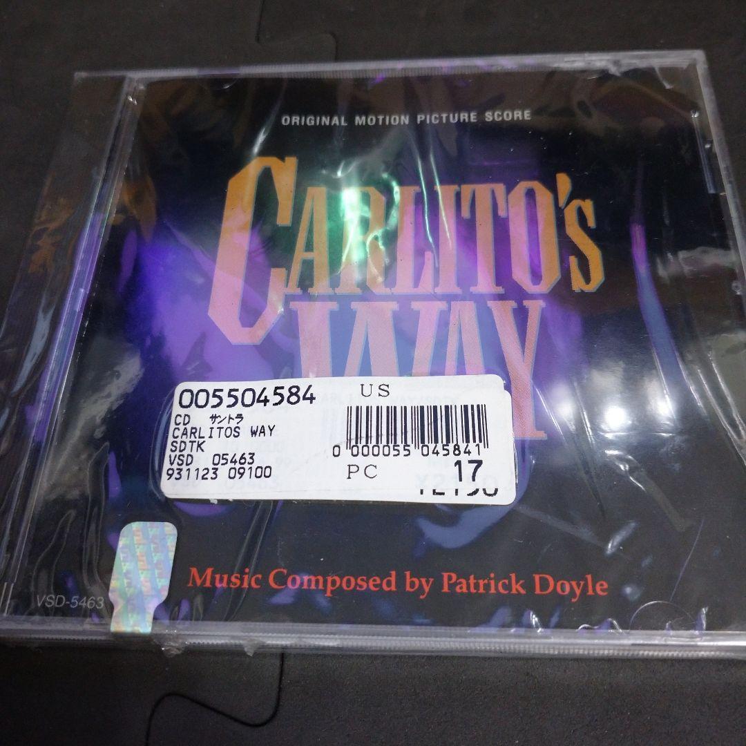 新品　カリートの道　サントラ　アル・パチーノ 主演　ブライアン・デ・パルマ 監督