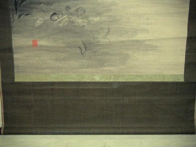 ♥日本画♥　鯉　♥大きな♥ 　掛け軸　掛軸　コイ　骨董　古玩