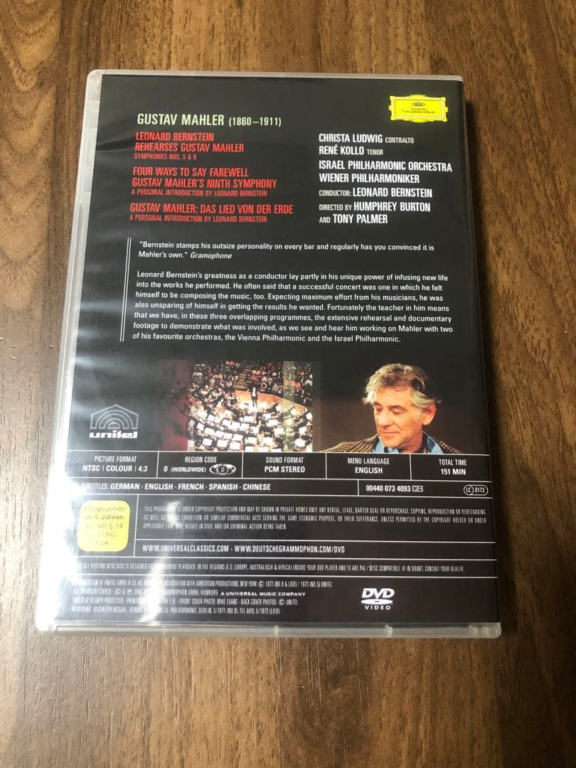 Mahler: The Symphonies DVD9枚組
