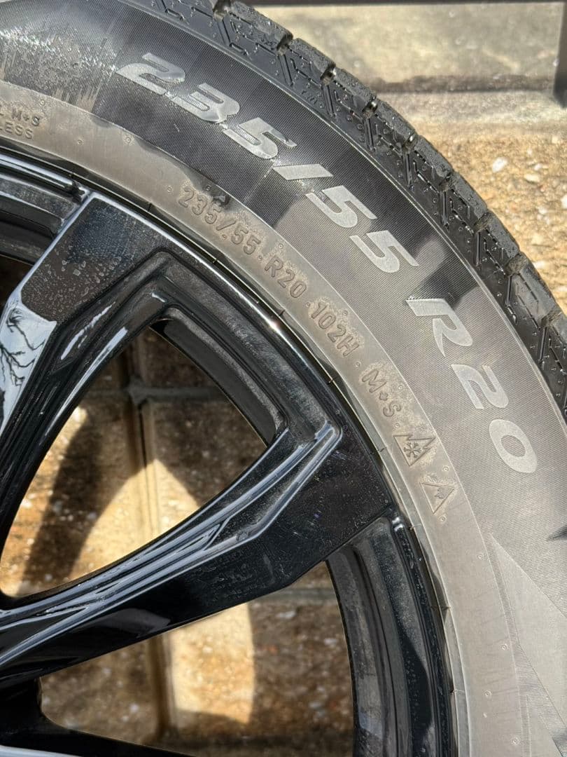 【2024年レクサスRX使用】鍛造軽量ホイール＋スタッドレス 20インチ