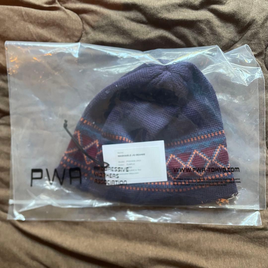 PWA Washable JQ Beanie パープル