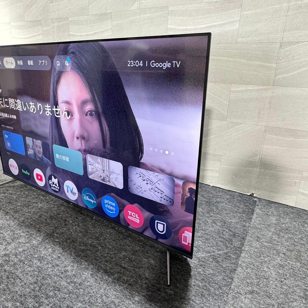 TCL 液晶テレビ 4K 65インチ 高年式 2023年 大画面 d5372