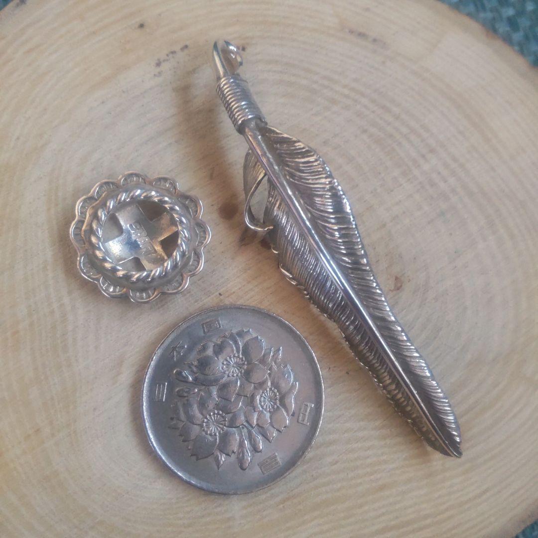 SHAFT SILVER WORKS・コイル カゼキリ フェザーネックレス・希少