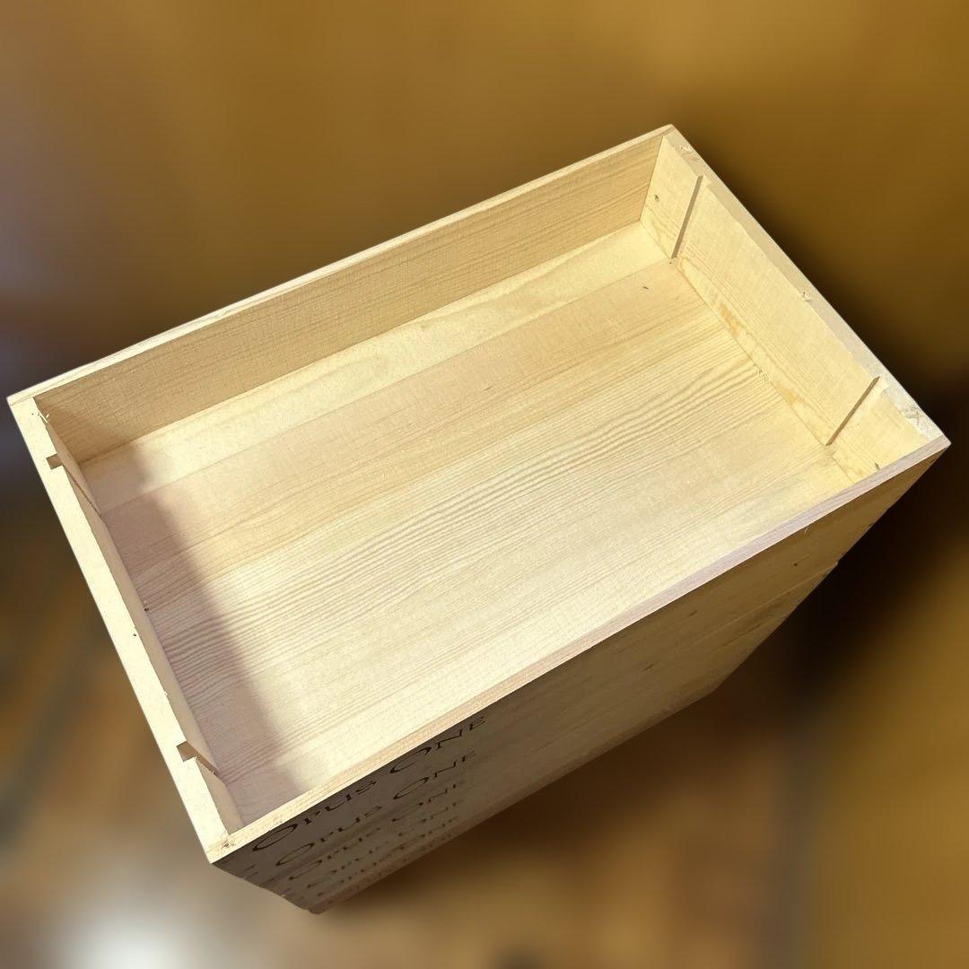ワイン木箱・オーパスワン6箱【送料込み】