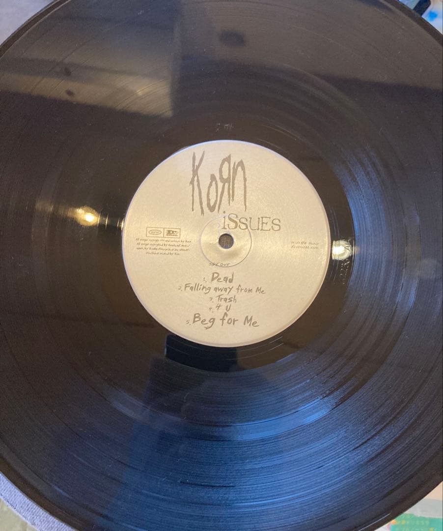 【2LP / USオリジナル】Korn / Issues アナログ盤