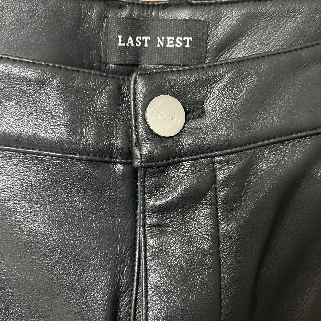 LASTNEST レザーパンツ L