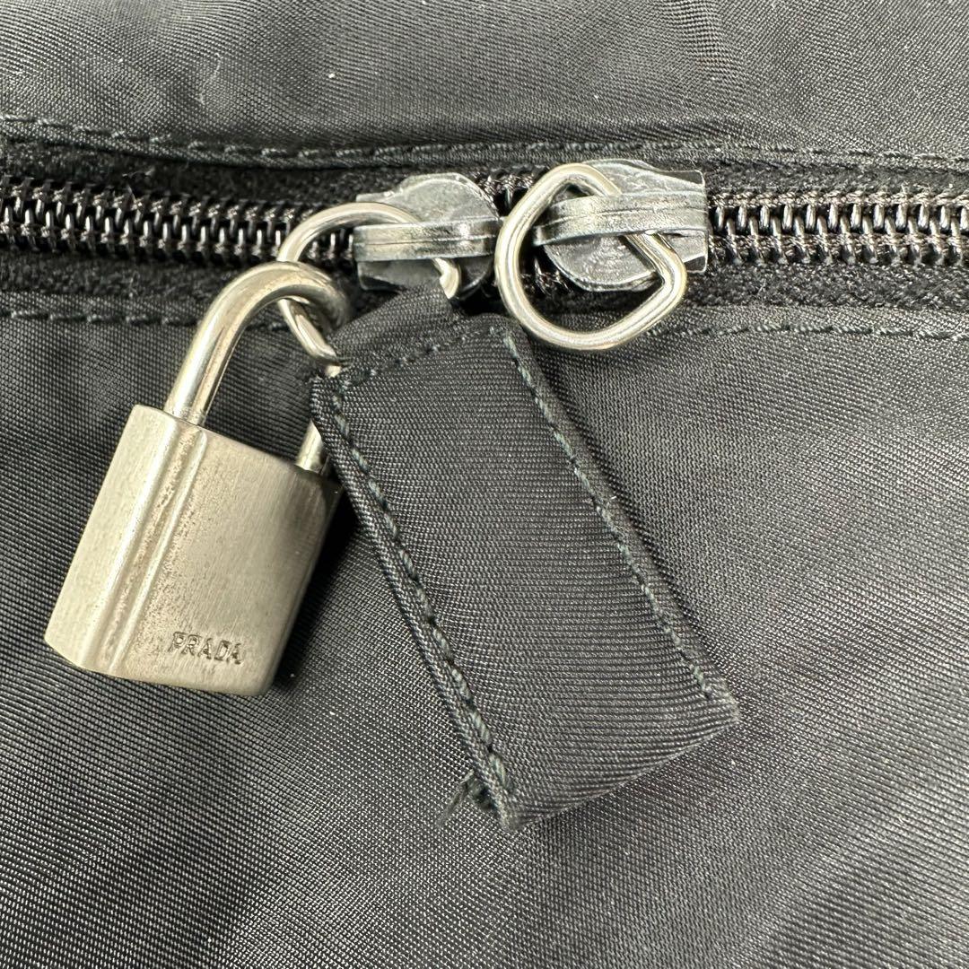 PRADA プラダ ボストンバッグ ナイロン レザー 2way w18