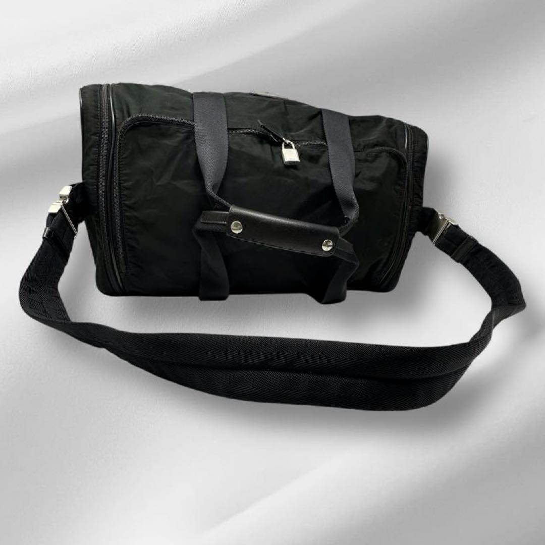 PRADA プラダ ボストンバッグ ナイロン レザー 2way w18