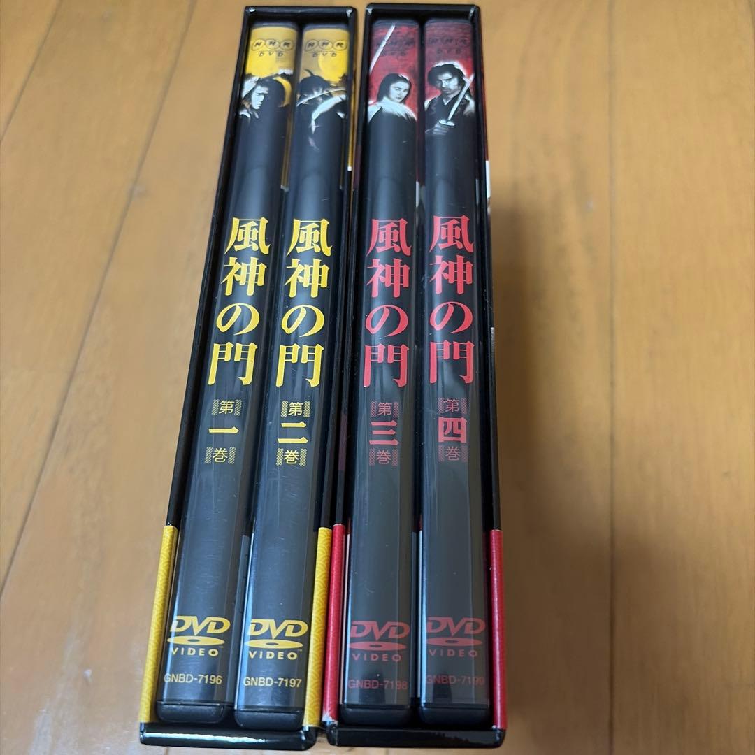 【美品】風神の門 第壱集・第弍集セット DVD-box 原作：司馬遼太郎