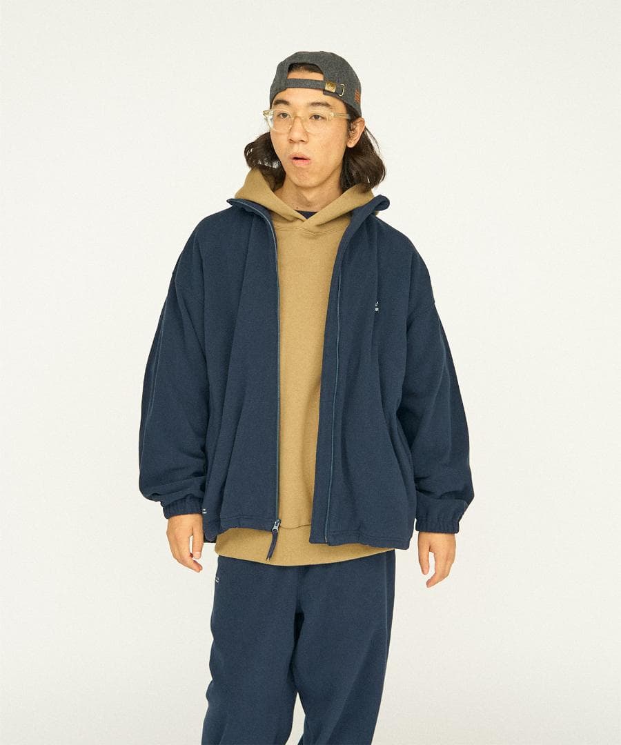 L　FreshService FLEECE TRACK SUIT　フリース　紺