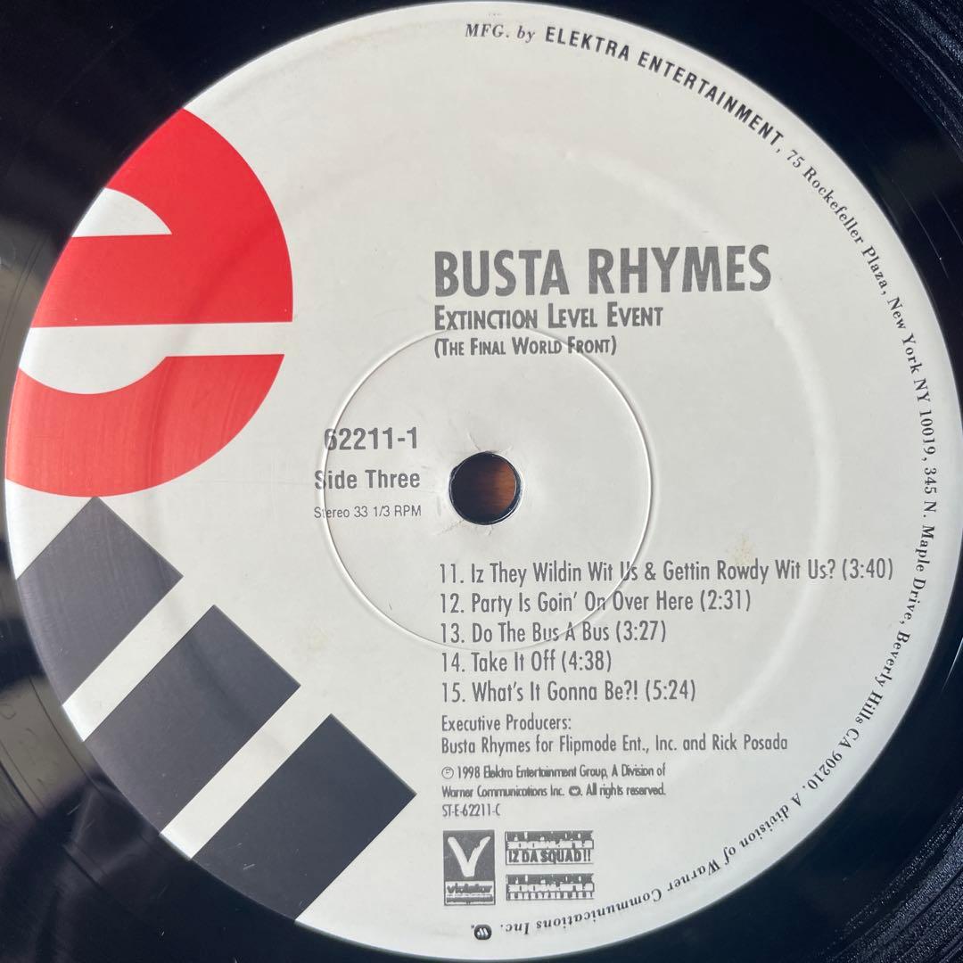 Busta Rhymes EXTINCTION LEVEL EVENT レコード