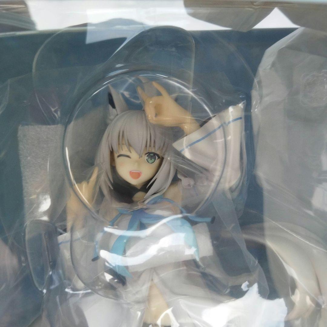 修正台座あり　ルミナスボックス　白上フブキ 1/7 フィギュア 新品未開封