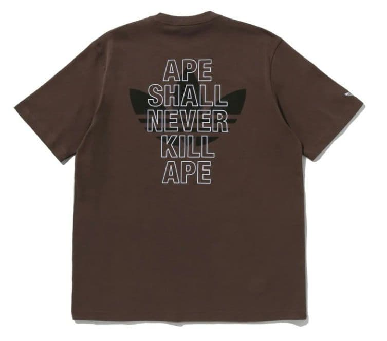 L 即発送 26SS BAPE ADIDAS APE HEAD TEE Tシャツ