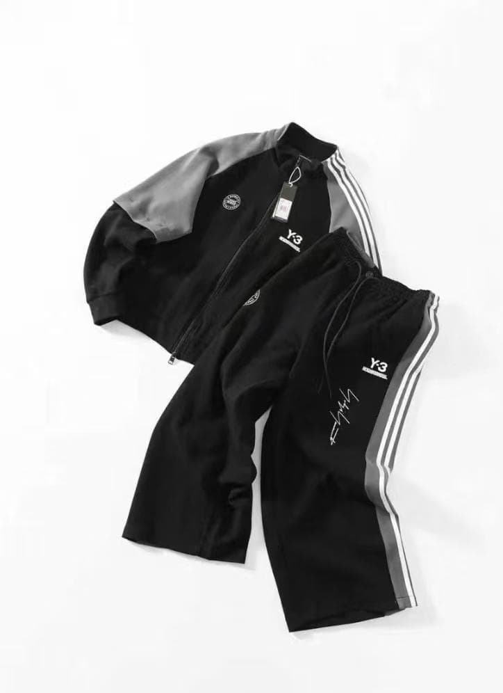 Y-3 × NEIGHBORHOOD ジャージ上下セット ブラック/グレー