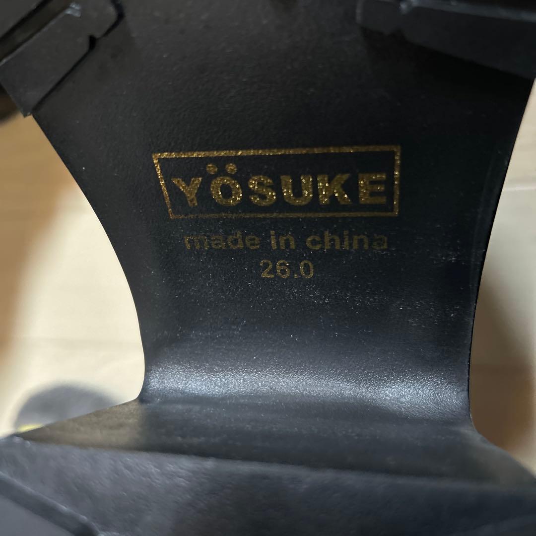 YOSUKE 厚底ブーツ
