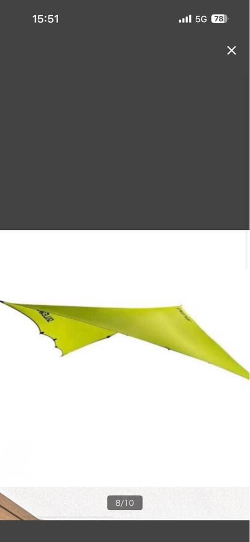 サレワ　フォーラムタープ　６　salewa forum tarp 新品