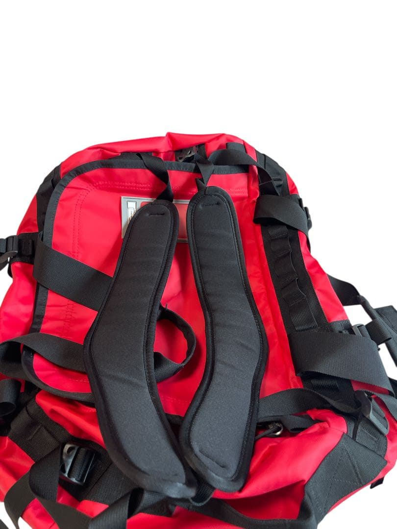 ザノースフェイス THENORTH FACE ドラムバック3WAYレッド 50L
