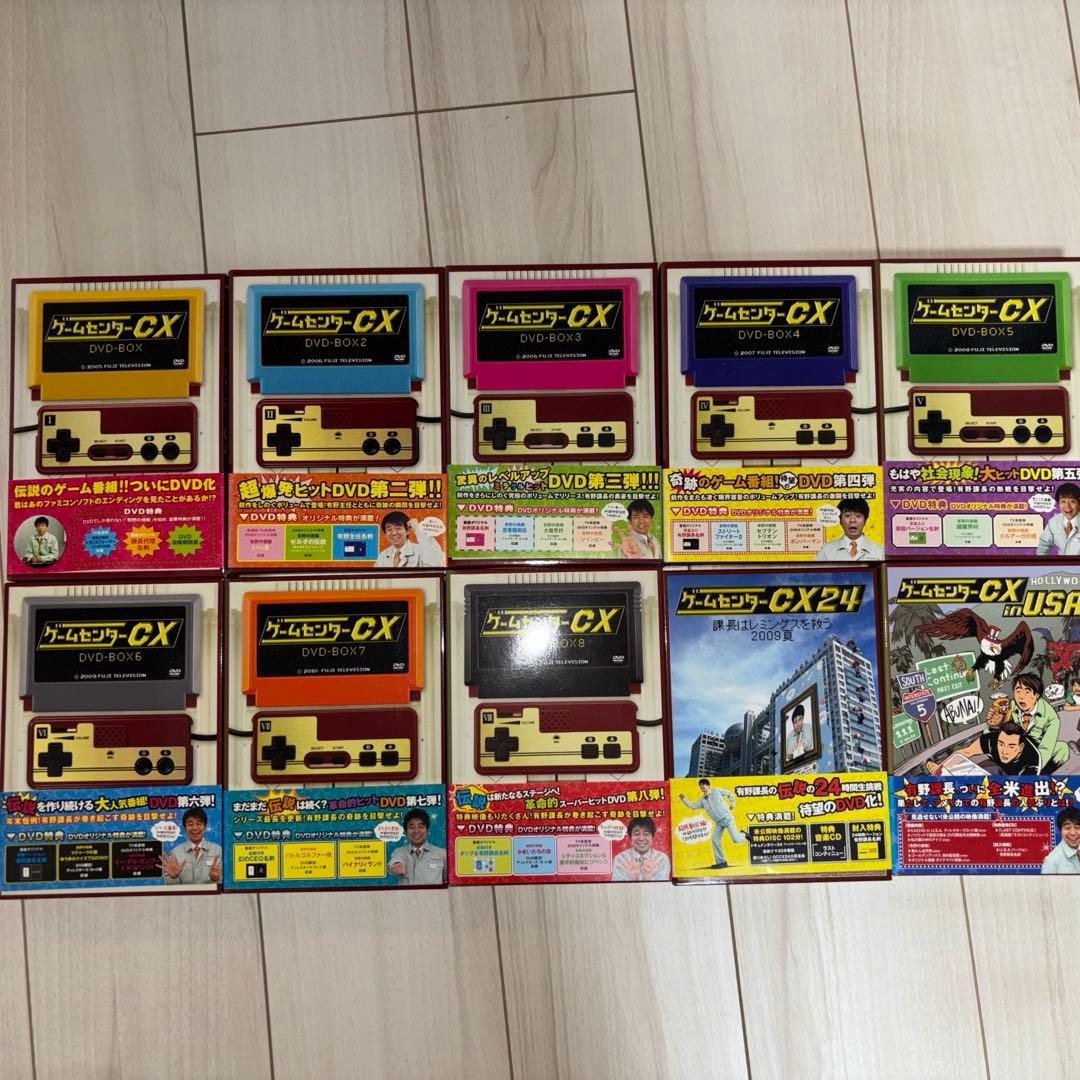ゲームセンターCX DVD-BOX 1〜8 &USA&レミングス