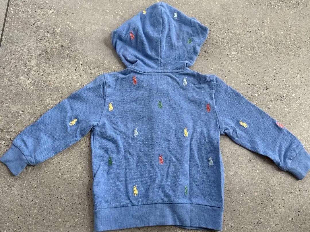 RALPH LAURENラルフローレン 刺繍ポニーセットアップ　18M 85cm