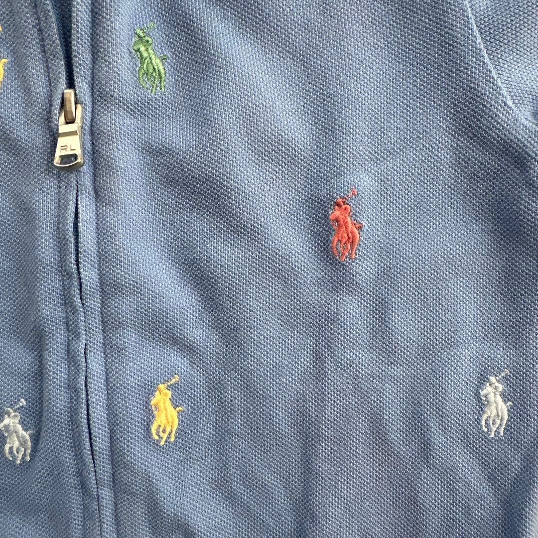 RALPH LAURENラルフローレン 刺繍ポニーセットアップ　18M 85cm