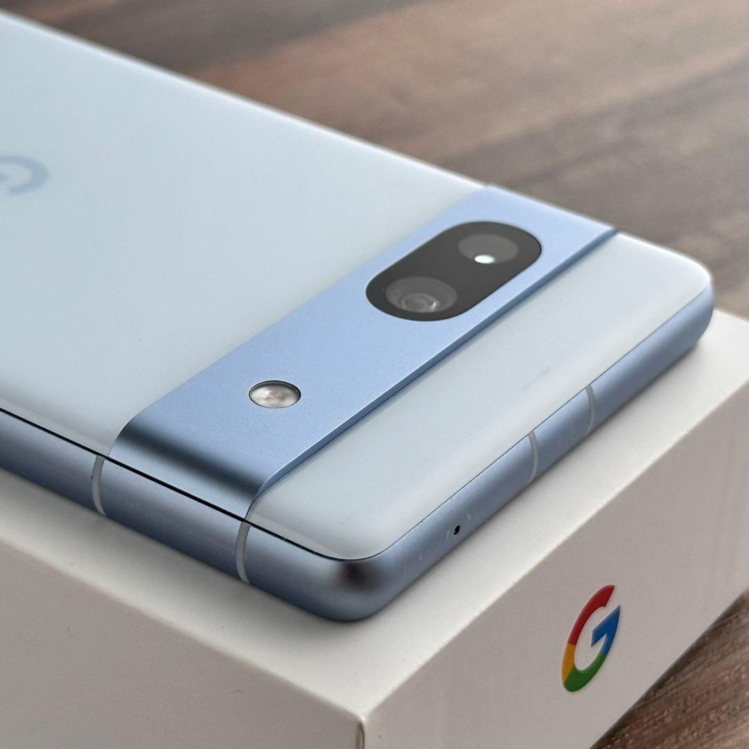 【美品☆】Google Pixel 7a 本体 Sea 128GB SIMフリー