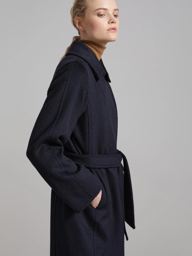 Max Mara Manuela マックスマーラ　白タグ　マニュエラ　濃紺