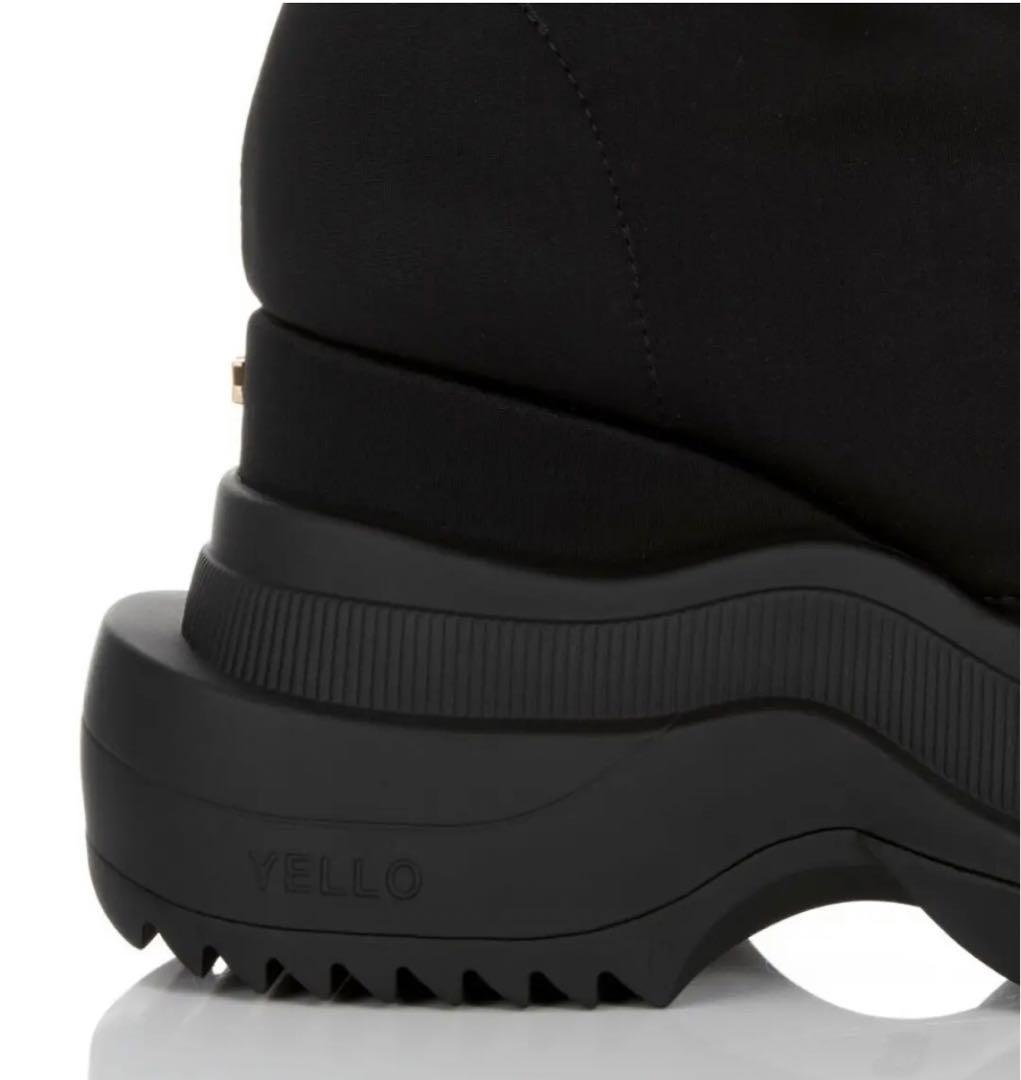 【YELLO 】MID SNEAKER LONG BOOTS Sサイズ