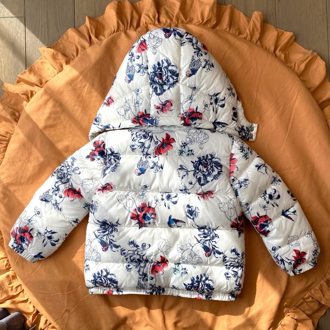 【新品！値下げ中】花柄フード付きジャケット
