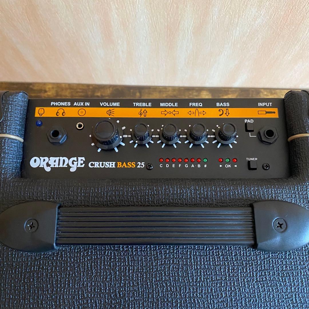 ORANGE CRUSH BASS 25 ベース用アンプ