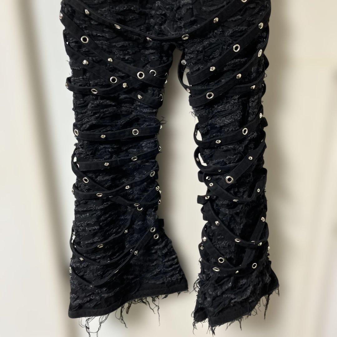 パンツ UNIZ BLACK MONSTER PANTS