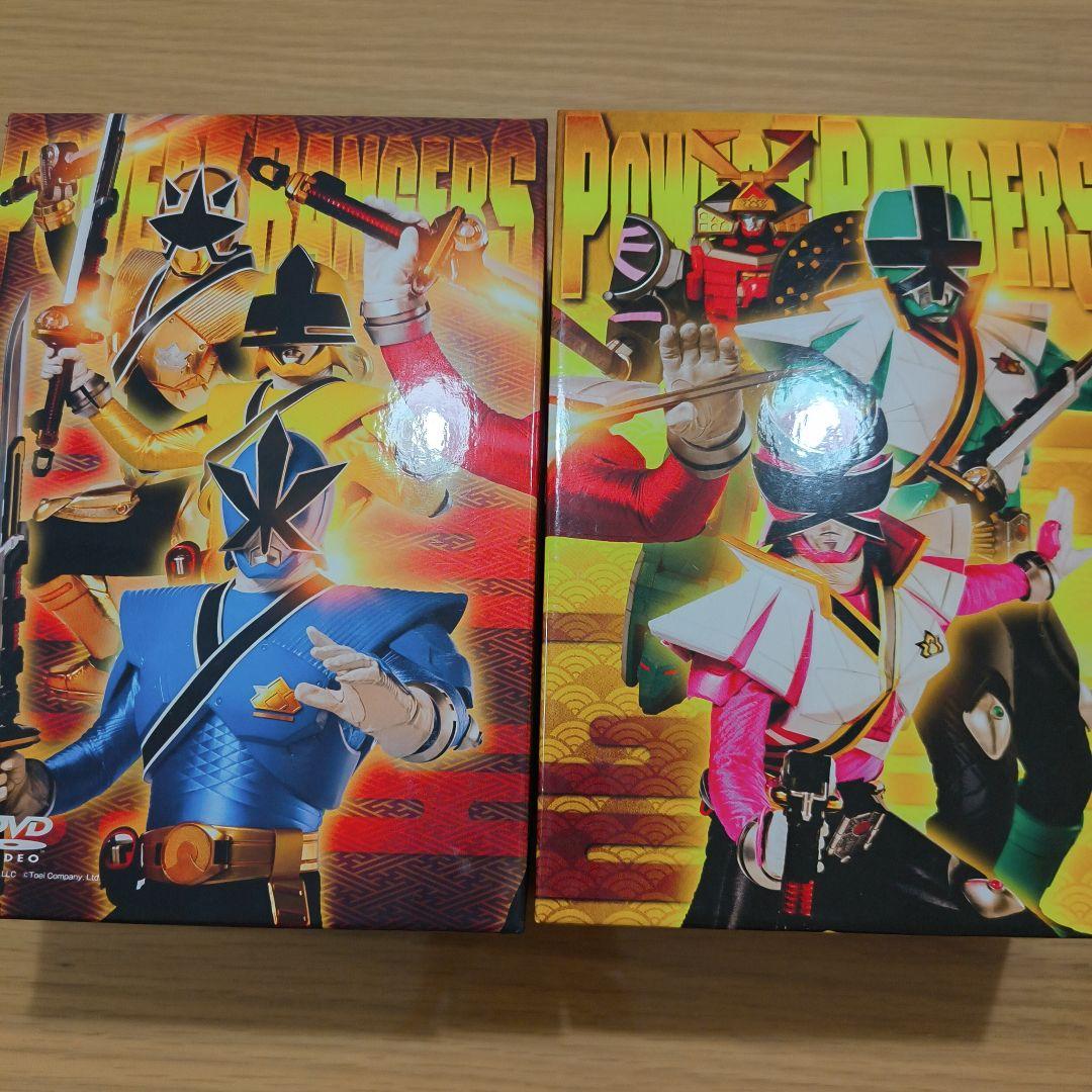 レア　スーパー戦隊・パワーレンジャーサムライ DVD全巻セット
