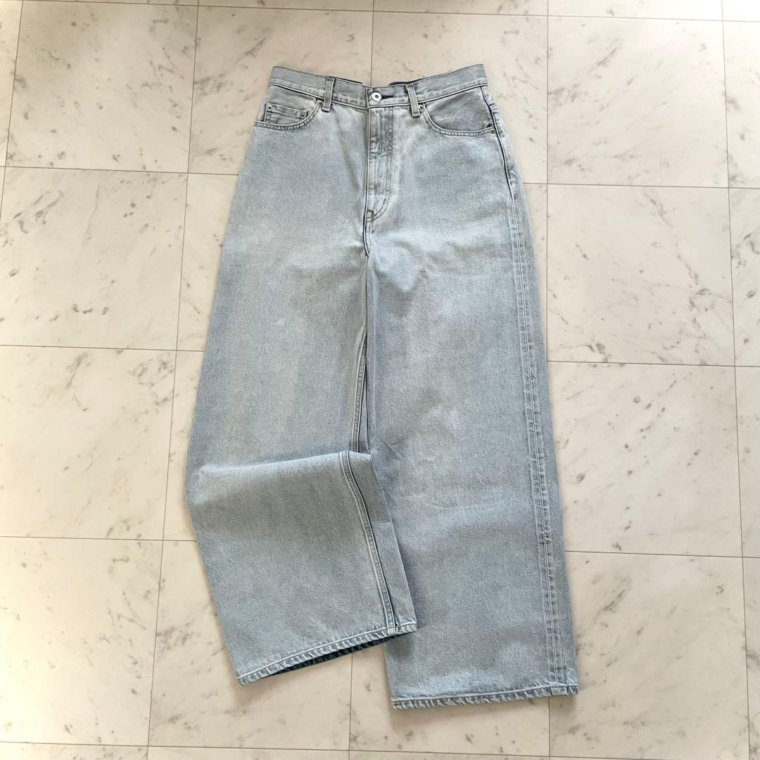 美品✨イレーヴ 13.5oz デニム HIGH WAIST WIDE FADE