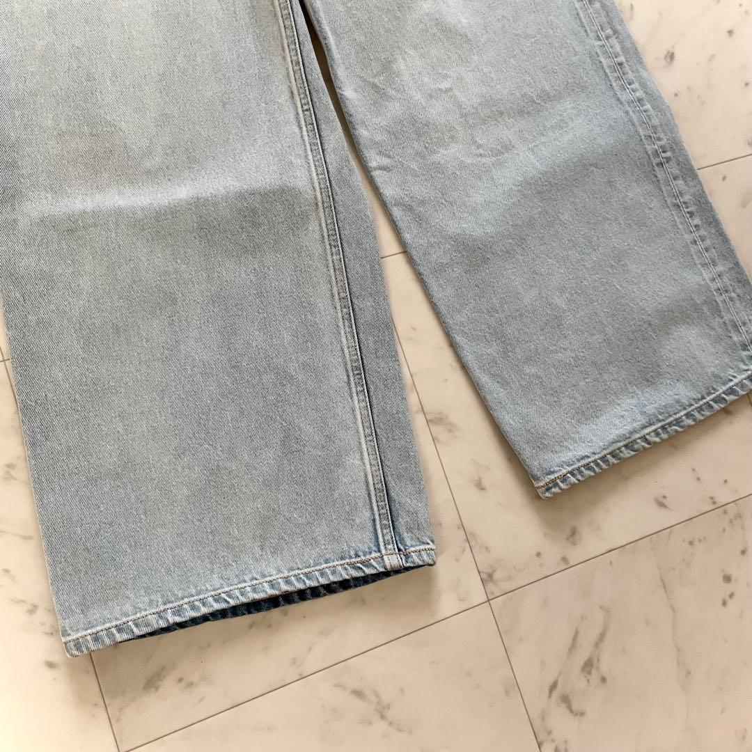 美品✨イレーヴ 13.5oz デニム HIGH WAIST WIDE FADE