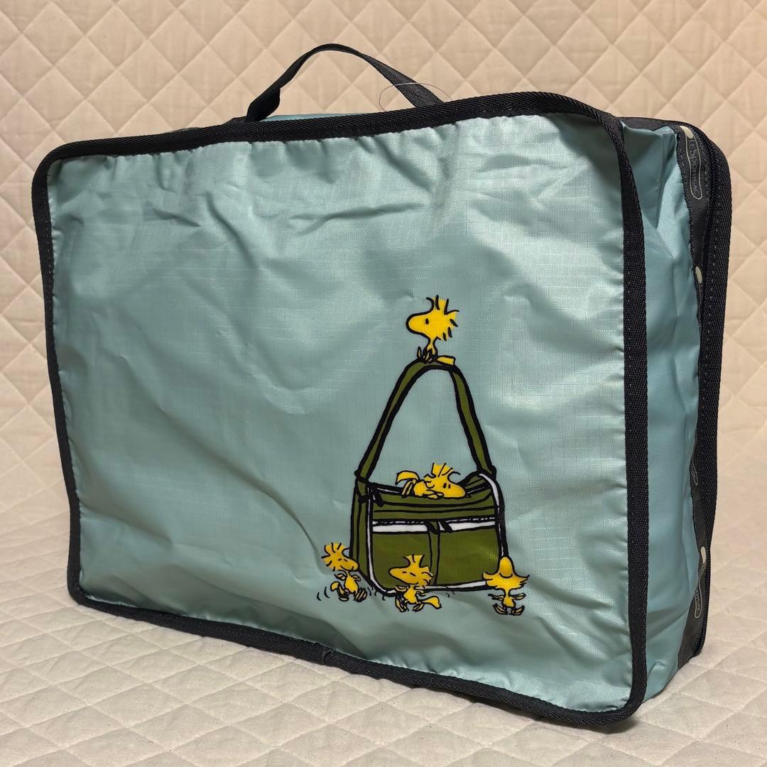 レスポートサック　パッキングポーチ　スヌーピー（約）横38×縦29×マチ11cm