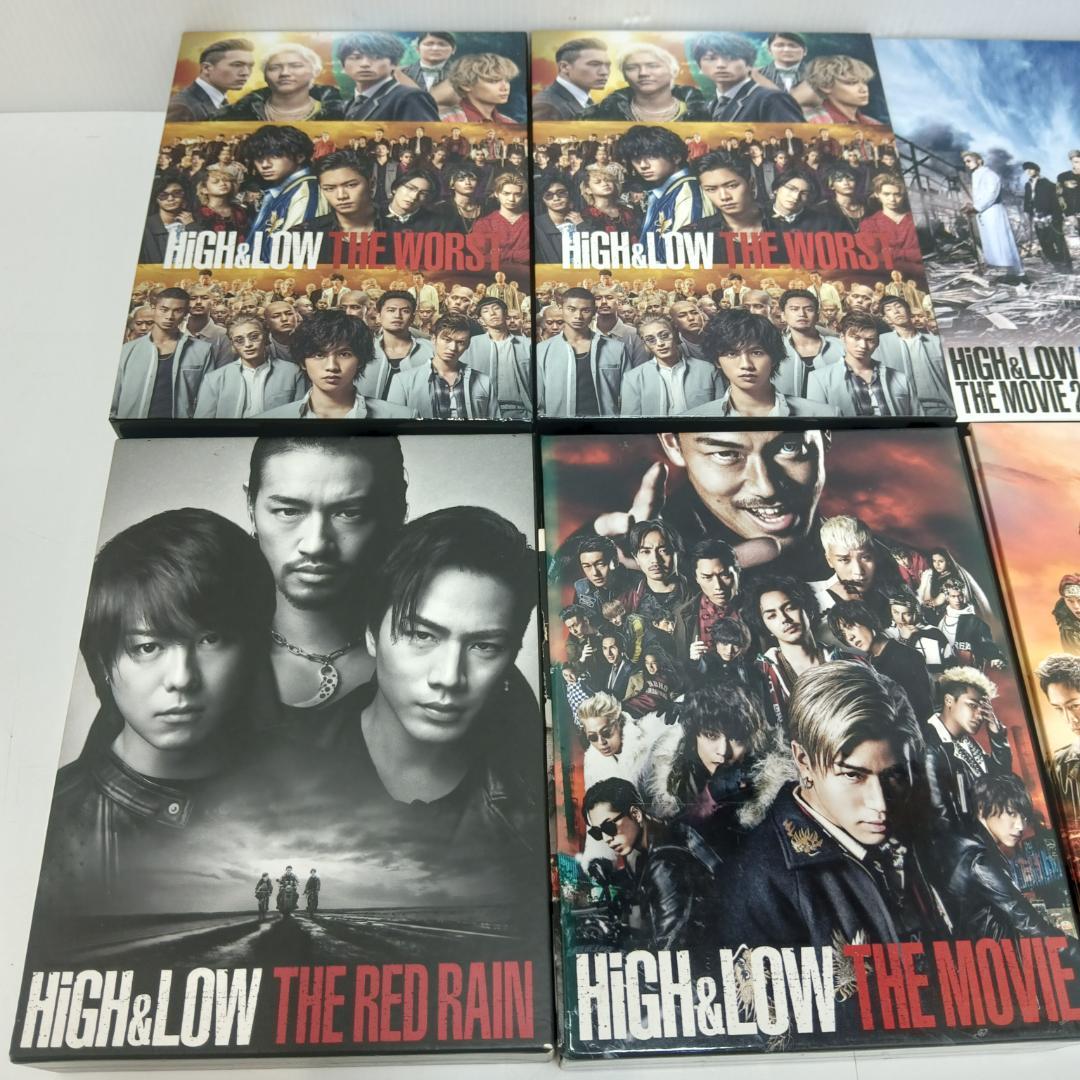 3m0263c4s 計8点 HiGH&LOW DVD Blu-ray セット