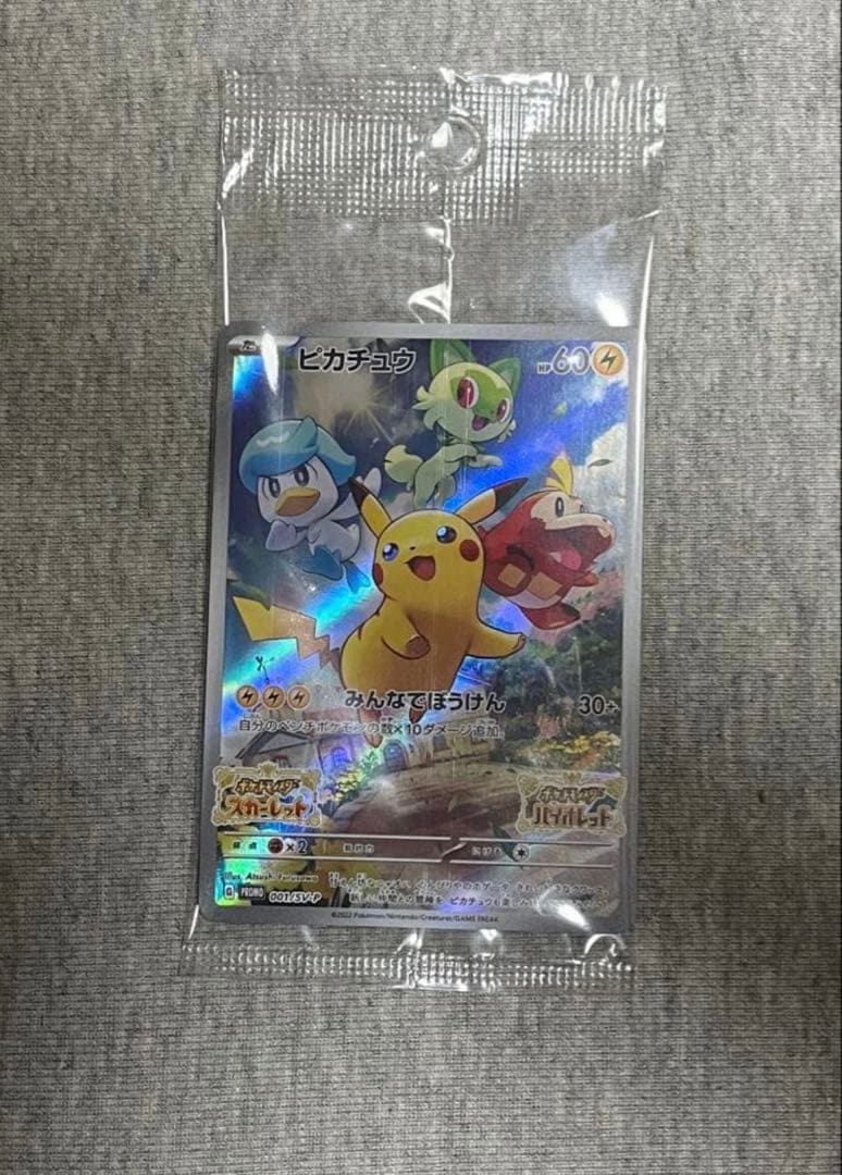 ポケットモンスター スカーレット・バイオレット ダブルパック　プロモ付