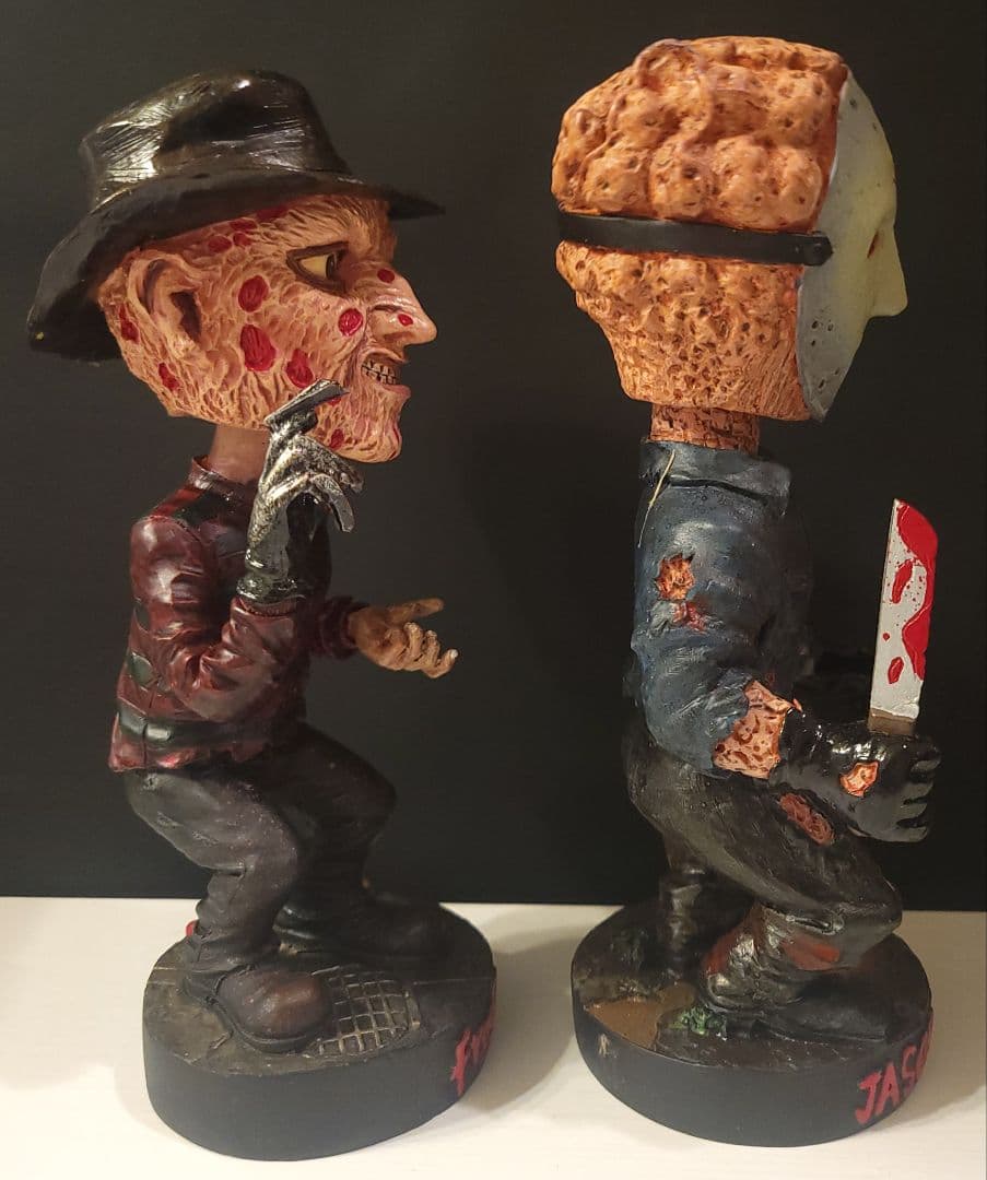 NECA エルム街の悪夢 フレディ　ジェイソン ヘッドノッカーズ ボブルヘッド