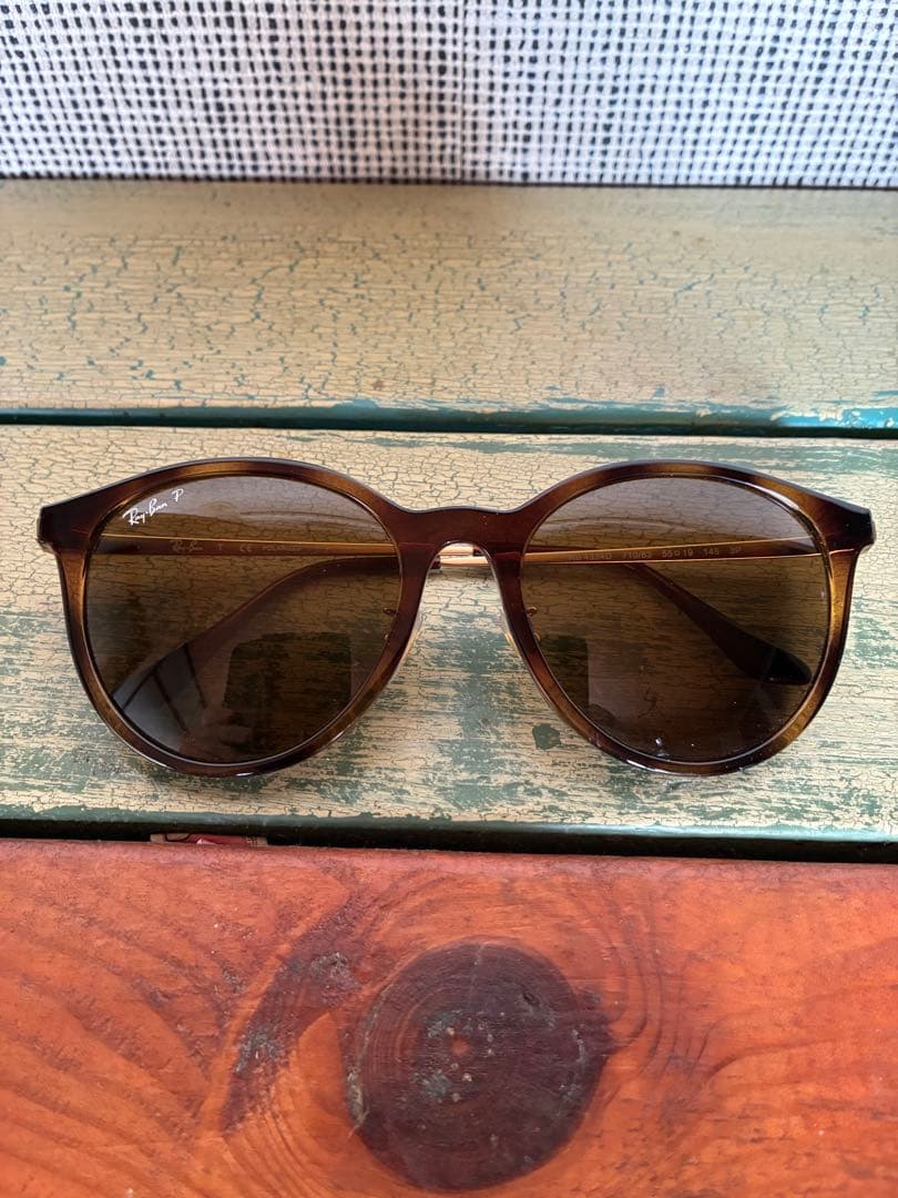 【極美品】Ray-Ban レイバン RB4334D べっ甲柄　55◻︎19