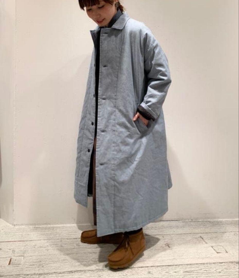 美品　YARMO キルティングラボコート