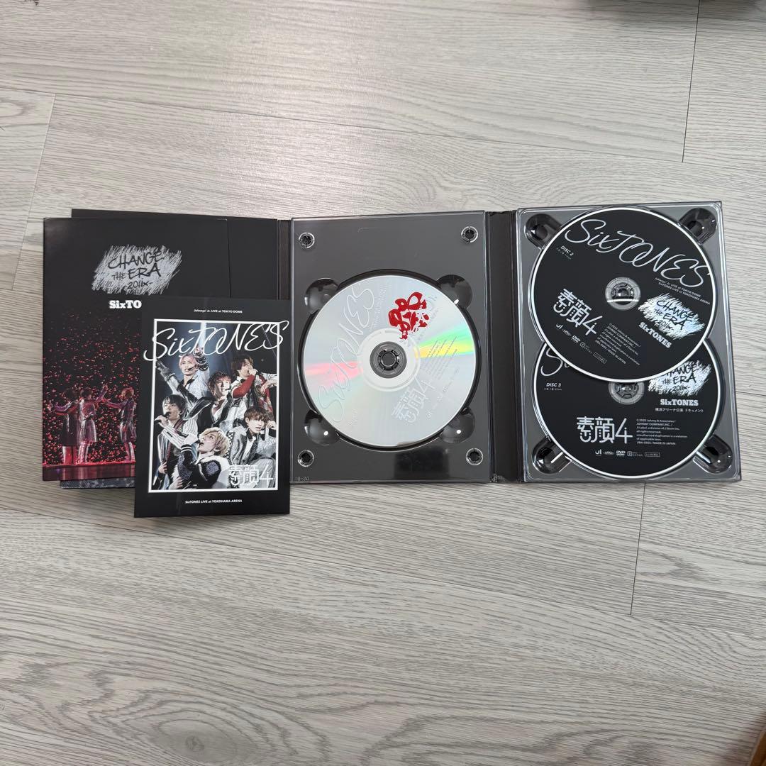 SixTONES DVD blu-ray セット まとめ売り　素顔4