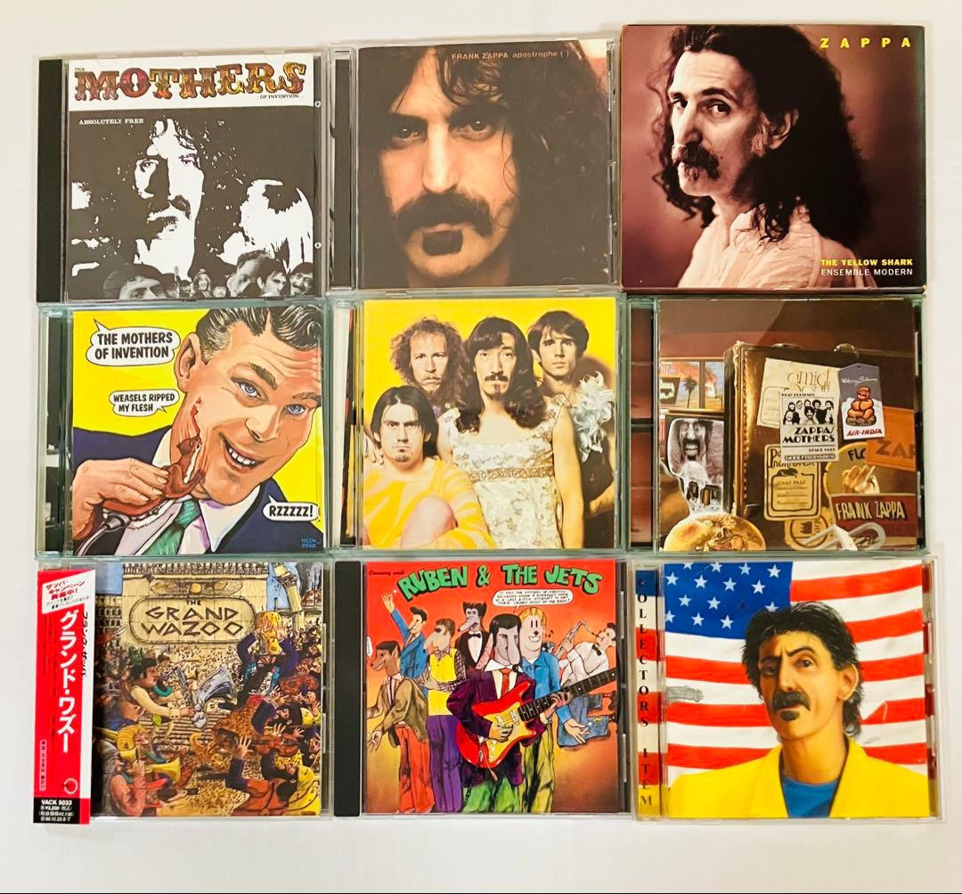 フランク・ザッパ アルバム40点 CD48枚 マザーズ・オブ・インヴェンション