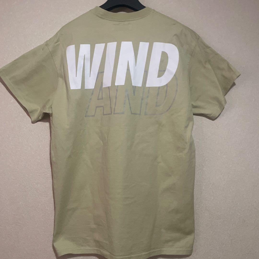 wind and sea 【希少カラー】ウインダンシー ビックロゴ ピスタチオ