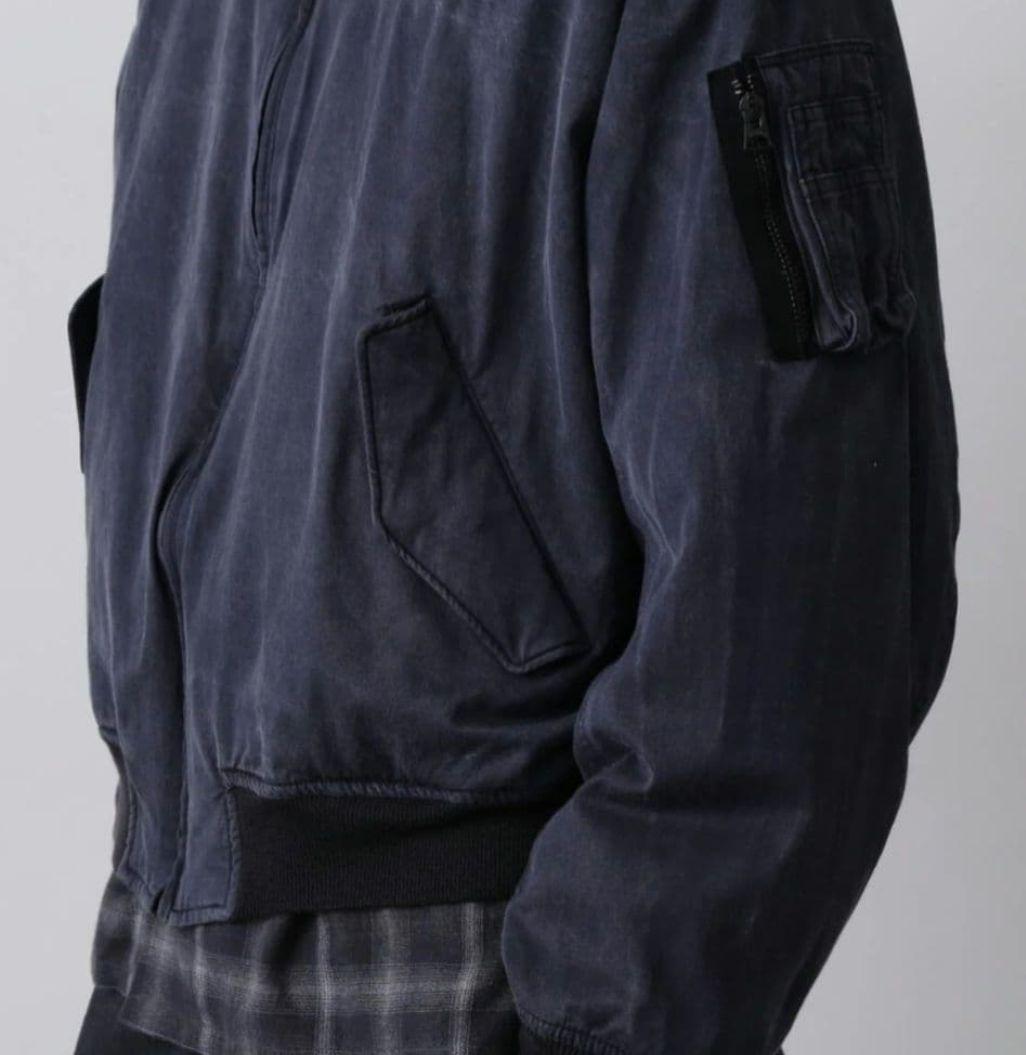f*4様 YLEVE RAYON COTTON PIGMENT DYE BLOU