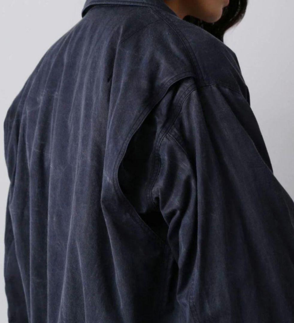 f*4様 YLEVE RAYON COTTON PIGMENT DYE BLOU