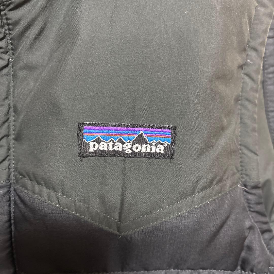 patagonia ブラック ダウンベスト S