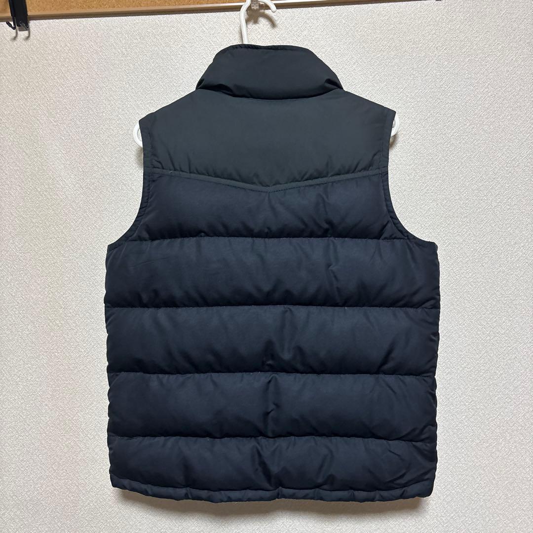 patagonia ブラック ダウンベスト S