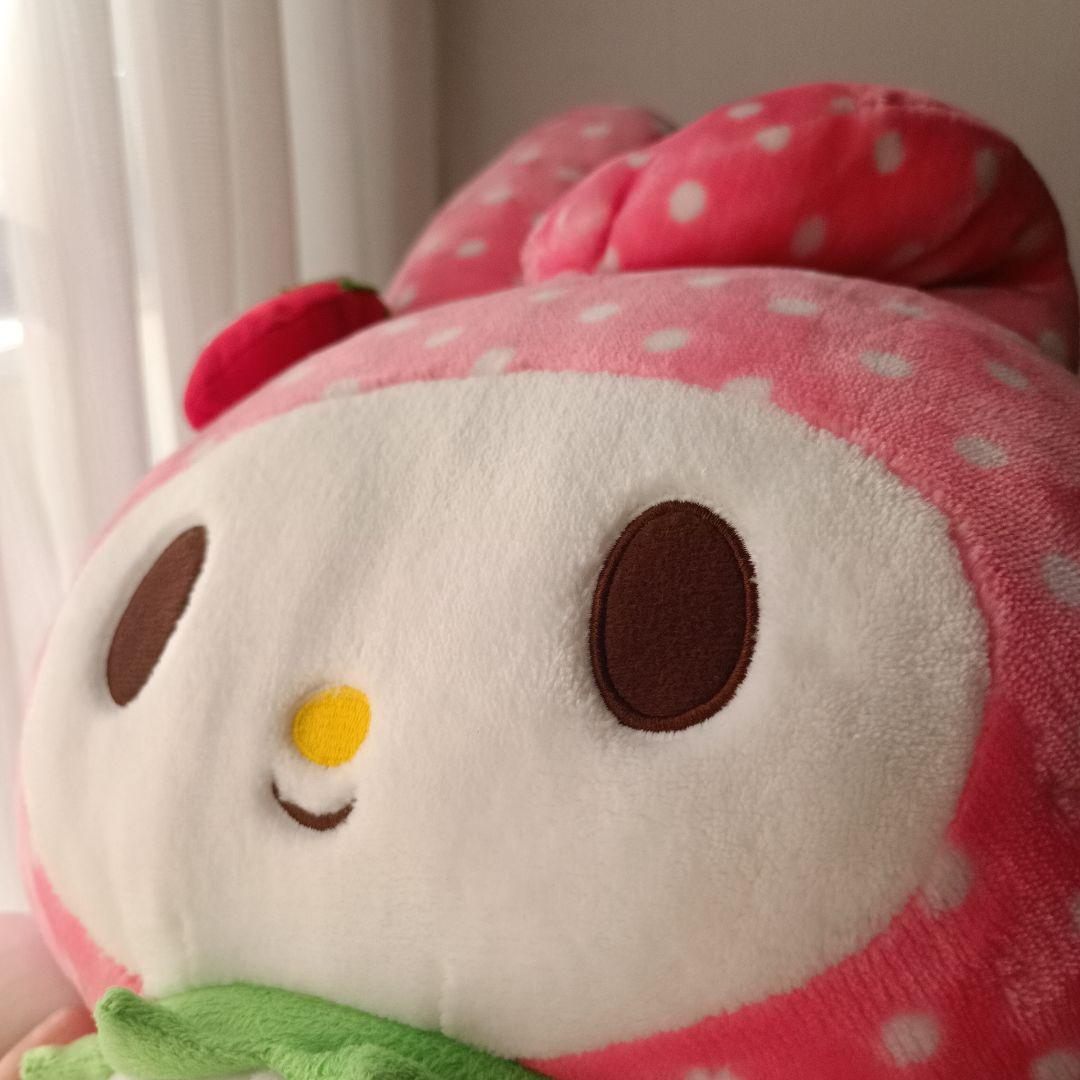 2013年 マイメロディ ふわふわイチゴぬいぐるみ Lサイズ 希少レア 当時物