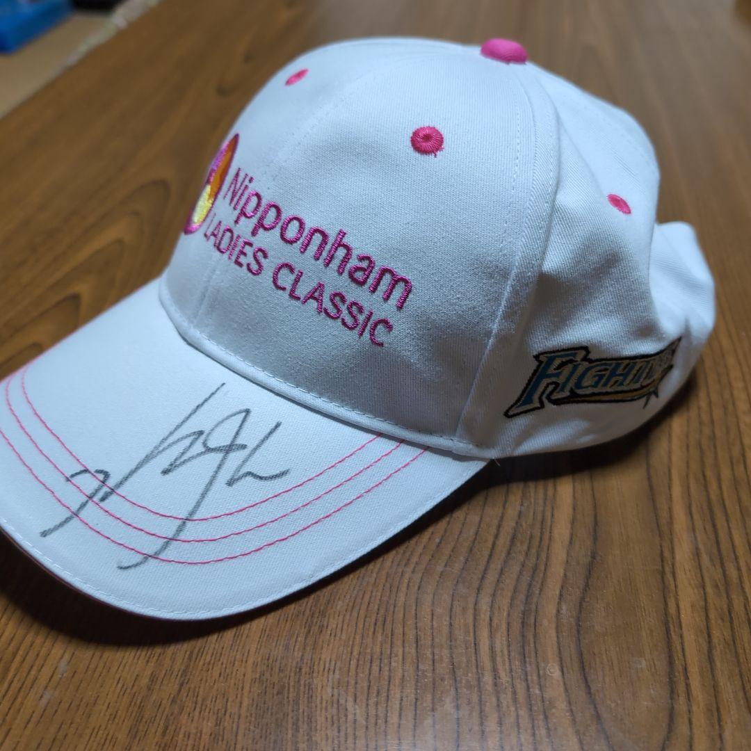 堀琴音　Nipponham Ladies Classic サイン入りキャップ